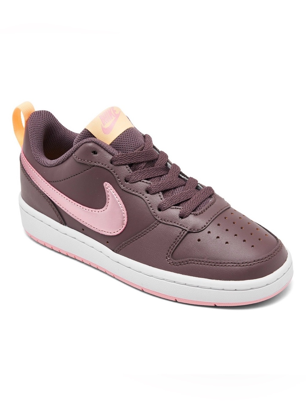 NIKE   Big Girls Court Borough Low 2 Casual Sneakers from Finish Line Size 7Y